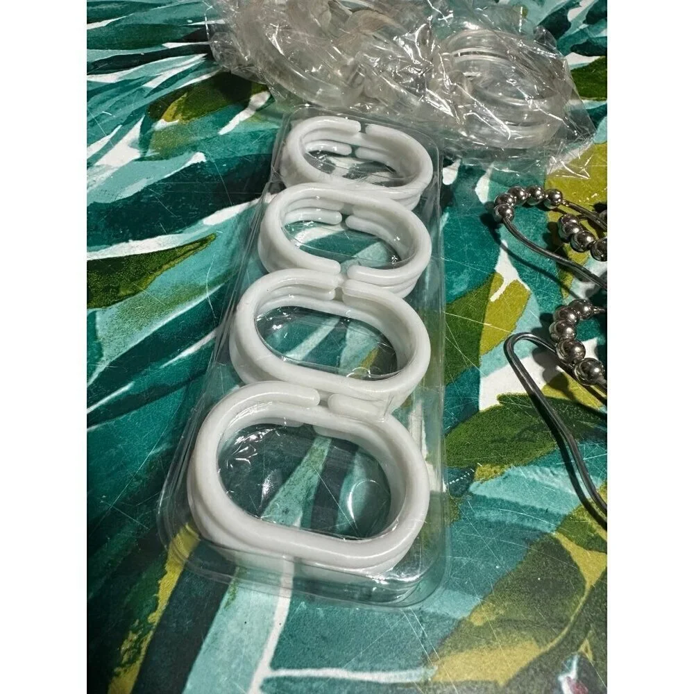 3 Sets of Shower Curtain Hangers